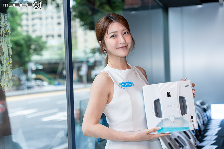HOBOT-SP10 玻妞雙刮刀擦窗機器人登場｜窗戶清潔終於不只會擦，還能把水痕刮乾淨