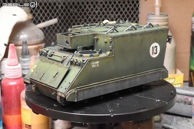 [模型製作記] M577 裝甲指揮車 1/35