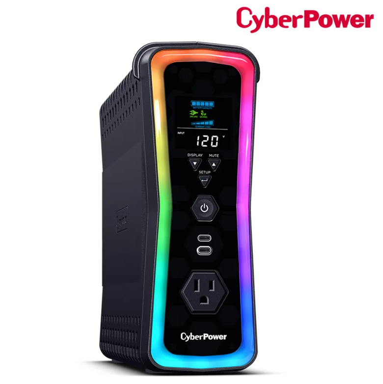 點我看大圖 CyberPower GX150C2M不斷電系統 簡易開箱