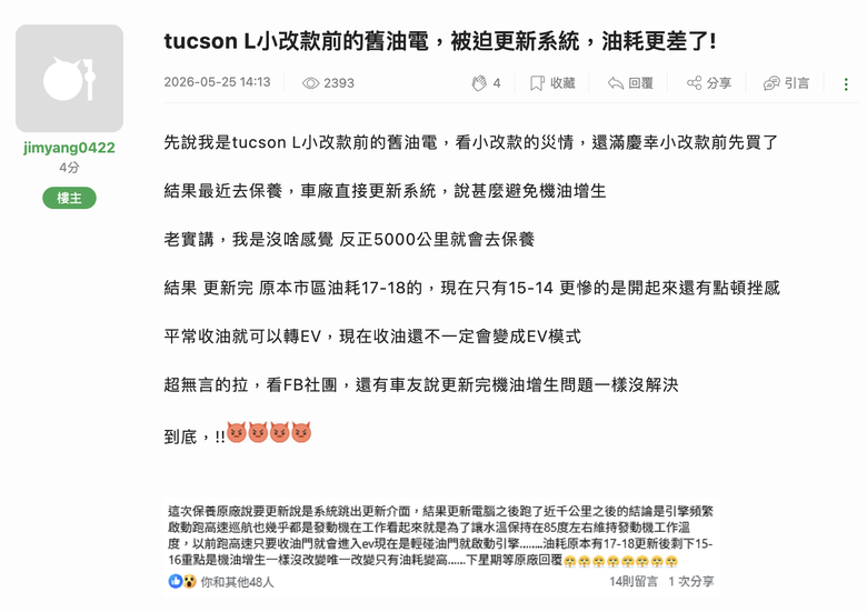 教會我們國產車進口價的Tucson L，下一步到底該怎麼走？
