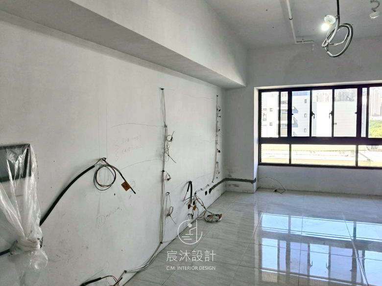 點我看大圖 【開箱】高端奶油住宅|17坪也能住出豪宅級質感|高雄室內設計