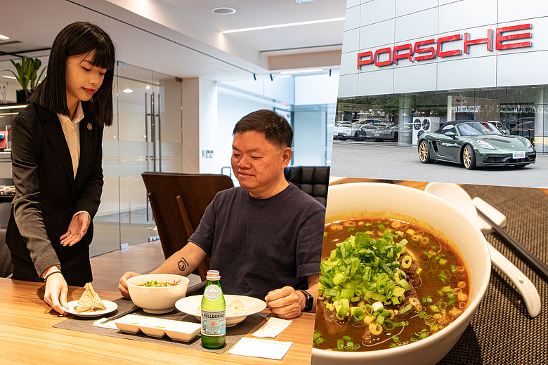 【翹班去哪爽EP.6】保養順便吃米其林必比登美食？跟著蔣大朝聖台北保時捷中心，解鎖車迷們的圓夢聖地！