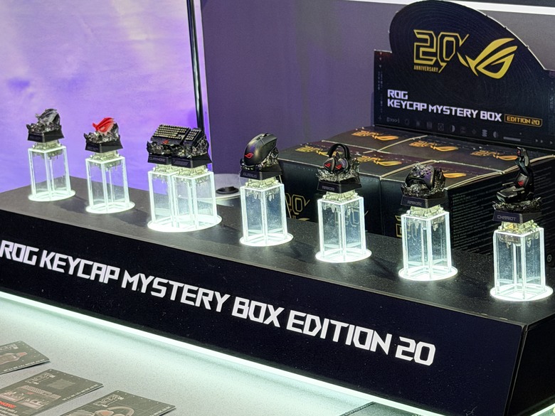 【COMPUTEX 2026 -ROG攤位體驗-電競周邊 】ROG 20 週年 Edition 20:透明黑金之下,玩家信仰的工藝展演