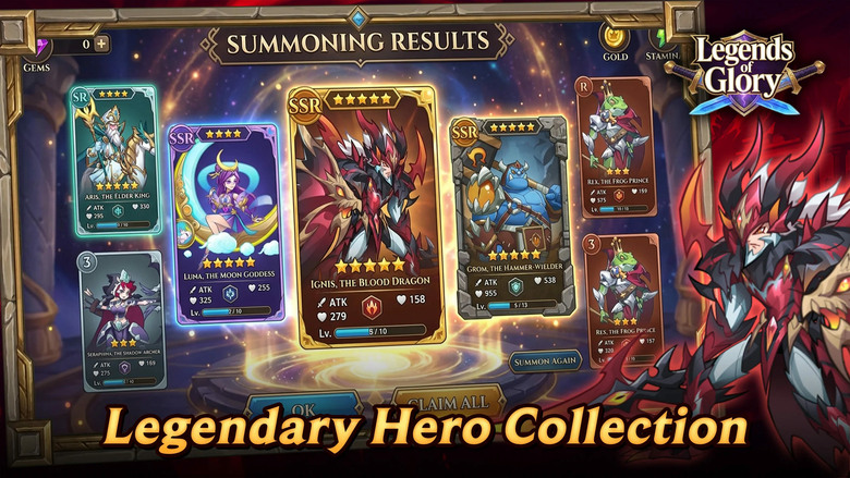 《榮耀傳奇：放置競技場》Legends of Glory: Idle Arena 6月1日 正式上線 西方奇幻放置卡牌 RPG | 禮包碼、兌換碼 | 挑戰史詩地下城、擊敗遠古巨獸、參與競技場PVP