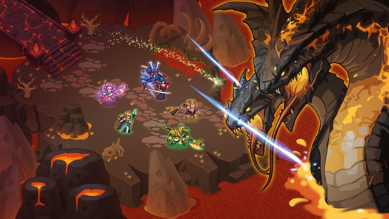 《天降競技場》Heavenfall Arena 6月16日 正式上線 天堂殞落 英雄崛起 融合放置養成、組隊探索世界 RPG 手遊 | 禮包碼 | 招募神界傳奇戰士、法師、守護者與盜賊 挑戰王國戰役