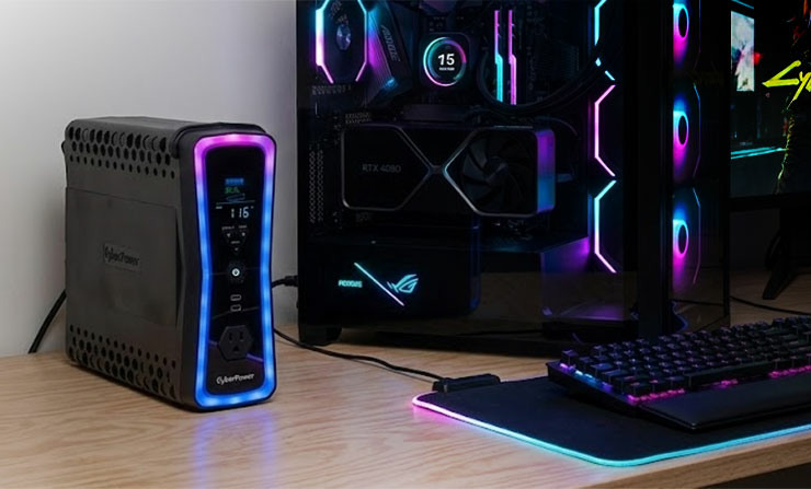 CyberPower GX150C2M 開箱：首款內建 RGB 燈效的「電競風 UPS」，守護遊戲玩家的頂規硬體！