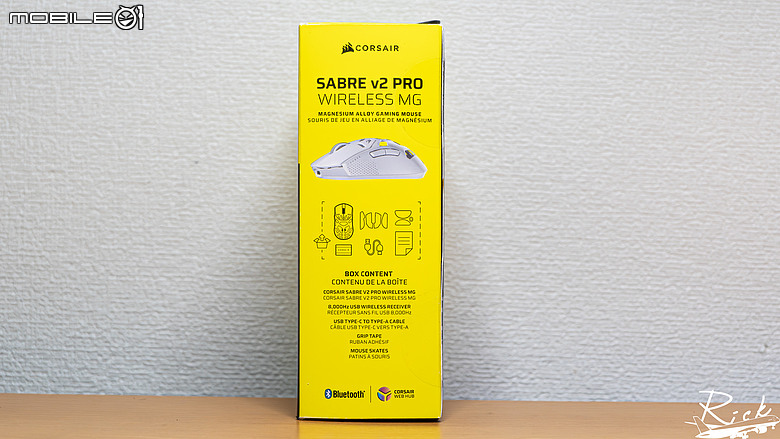 【開箱】賊船鎂合金滑鼠與首款玻璃墊 | CORSAIR SABRE v2 PRO WIRELESS MG WHITE & MM GLASS LARGE