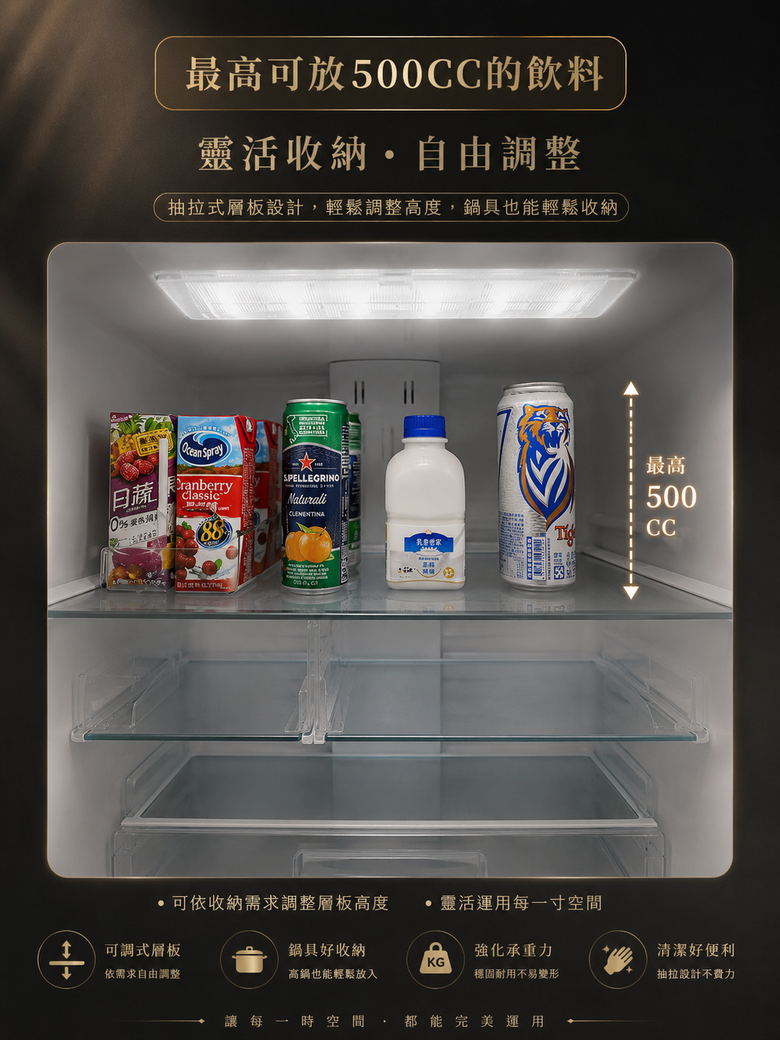 點我看大圖 ★圓圓貓開箱★三菱冰箱MR-WZ61K|讓保鮮更聰明,也讓生活更輕鬆