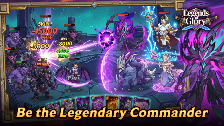 《榮耀傳奇：放置競技場》Legends of Glory: Idle Arena 6月1日 正式上線 西方奇幻放置卡牌 RPG | 禮包碼、兌換碼 | 挑戰史詩地下城、擊敗遠古巨獸、參與競技場PVP