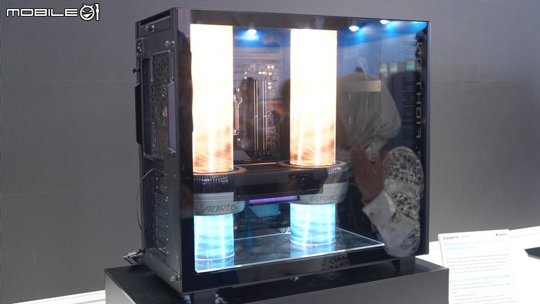 [COMPUTEX] 技嘉40週年INFINITY藍圖 (主機板、顯示卡、5K MINI LED、雕妹機、電競筆電)