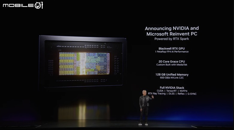 【Computex 2026】 NVIDIA 正式進軍筆電處理器市場,推出 RTX Spark 處理器具備更強大本地 AI 運算效能