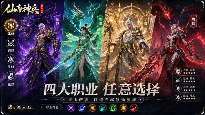 《仙帝神兵》6月12日 正式上線 鏖戰六界 一劍稱雄 中國上古神話為背景 3D仙俠 MMORPG | 禮包碼、兌換碼、虛寶碼 | 收集傳說神兵、挑戰強大妖魔、跨服爭霸 逆天改命 問鼎巔峰仙帝之位