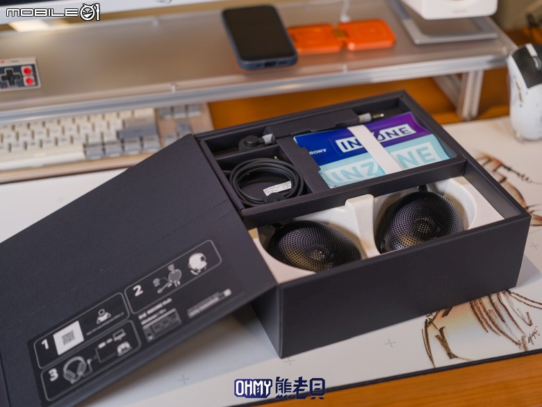 SONY 電競家族新成員INZONE H6 Air 開放式有線電競耳機