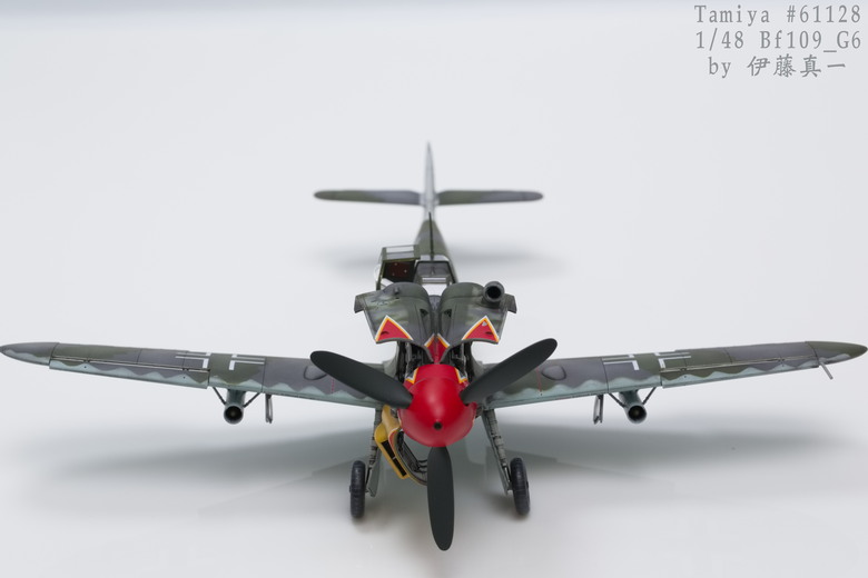 【模型樣品製作】TAMIYA 1/48 Bf109 G-6 後期型 #61128
