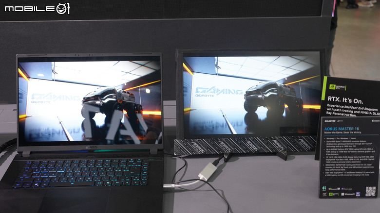 [COMPUTEX] 技嘉40週年INFINITY藍圖 (主機板、顯示卡、5K MINI LED、雕妹機、電競筆電)