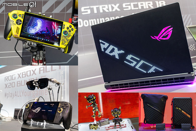 【Computex 2026】ROG Strix SCAR 18 首採 4K Mini LED 螢幕、20 週年 Xbox Ally X 現身！