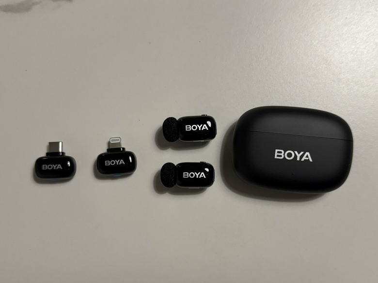 點我看大圖 【小宅開箱】手機創作者必備!BOYA mini2 超輕 5g 無線麥克風 + AI 降噪 開箱