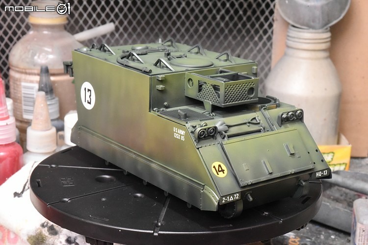 [模型製作記] M577 裝甲指揮車 1/35