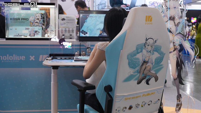 [COMPUTEX2026] 限量是殘酷的 IROCKS新品與 hololive聯名品上手玩