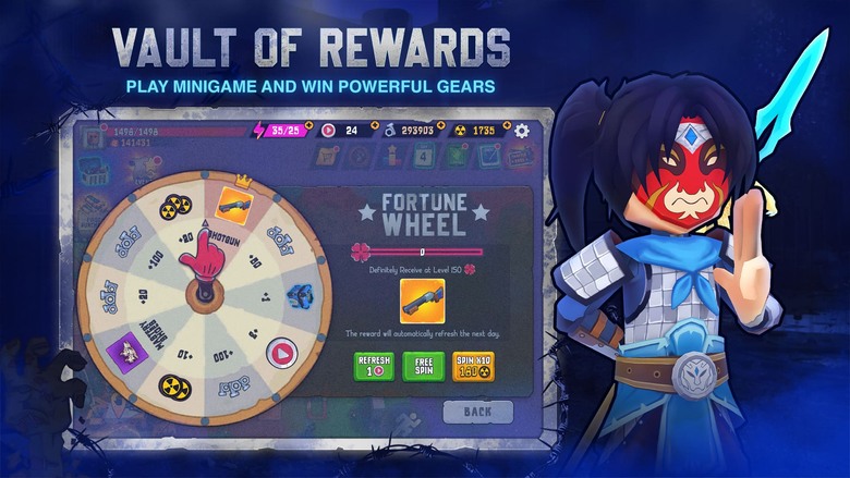 《方塊頭：Roguelike 豪華版》Box Head Premium 33元免費下載中 | 末日降臨 屍潮來襲 3D動作 Roguelike 手遊 | 打造夢幻裝備 使用火焰噴射器、武士刀、雷射步槍