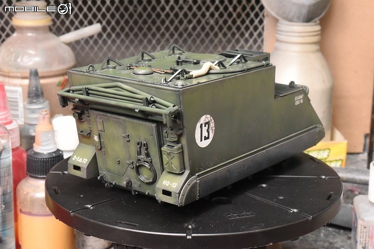 [模型製作記] M577 裝甲指揮車 1/35