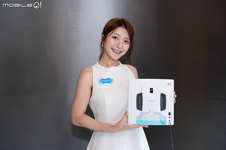 HOBOT-SP10 玻妞雙刮刀擦窗機器人登場｜窗戶清潔終於不只會擦，還能把水痕刮乾淨