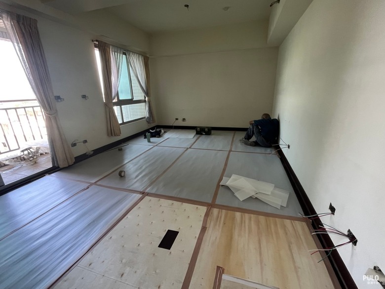 【開箱】桃園中古屋輕裝潢,13坪小宅用系統櫃隔出獨立臥室