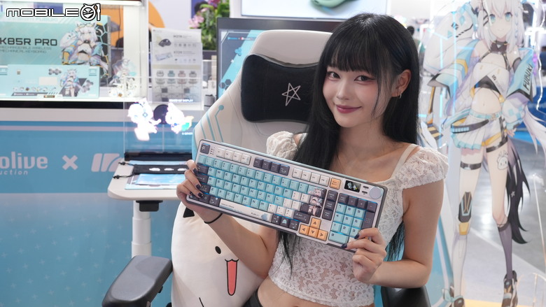 [COMPUTEX2026] 限量是殘酷的 IROCKS新品與 hololive聯名品上手玩
