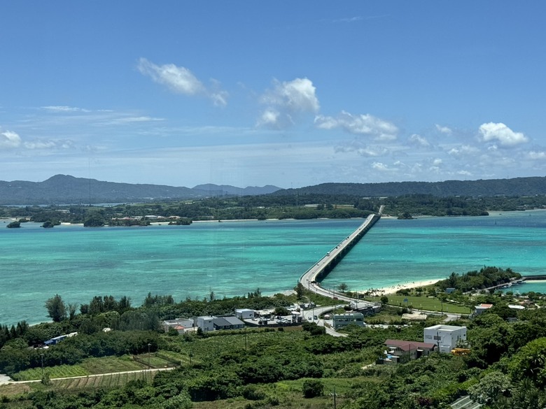 沖繩自由行 DAY2|古宇利大橋絕美海景、美國村夕陽、名護魚食堂,沖繩北部一日自駕攻略!