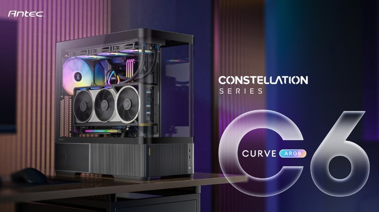 寬廣視野 Antec 安鈦克 C6C AIR 三面曲面玻璃海景機殼