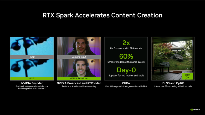 【Computex 2026】NVIDIA RTX Spark 處理器初步解析 不僅能在本地跑 AI 在遊戲部分也具備效能表現