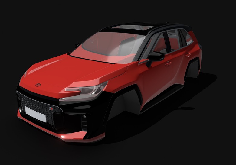 我的GR RAV4改善記錄 3—我的3D列印小物
