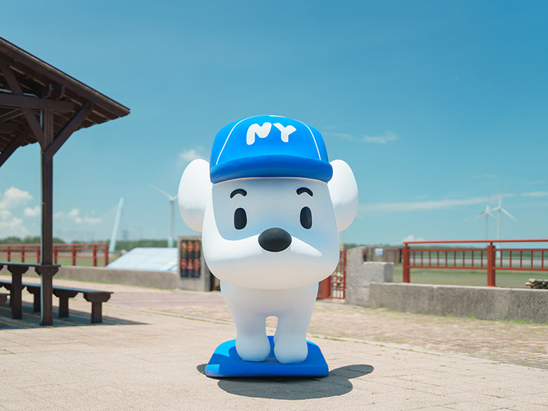 台中海線最新打卡景點！高美濕地超萌SKATER JOHN現身！