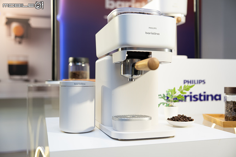 飛利浦 Philips Baristina 一滑極萃義式咖啡機登場!一按一滑一分鐘,現磨咖啡輕鬆享受