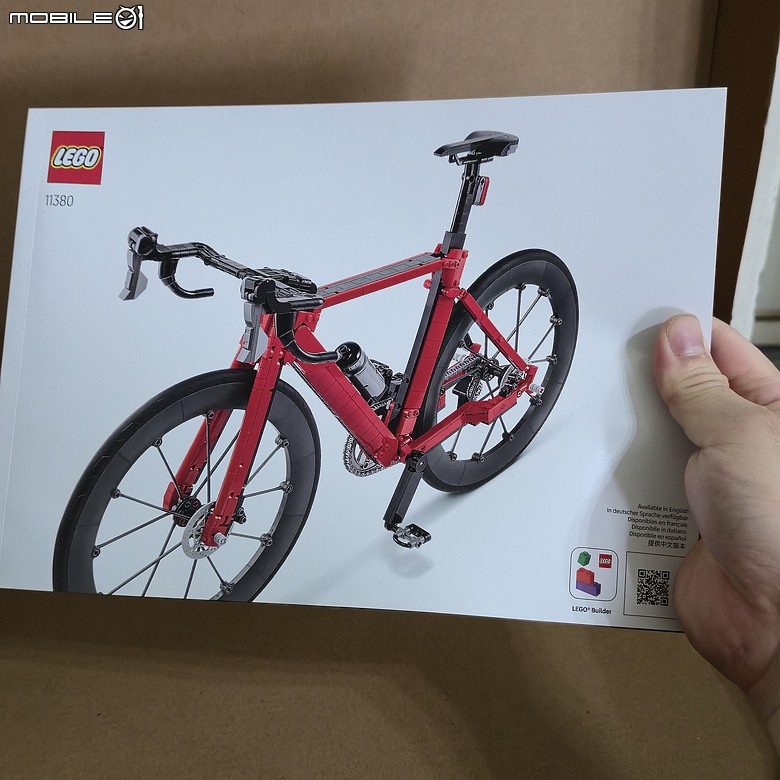 點我看大圖 🚴 LEGO 11380 公路車 |動手拼出公路魂