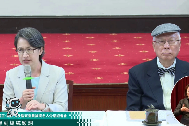 點我看大圖 監察院長被提名人獨派陳永興:阻擋人民和平公投台灣前途 那就只有武力革命