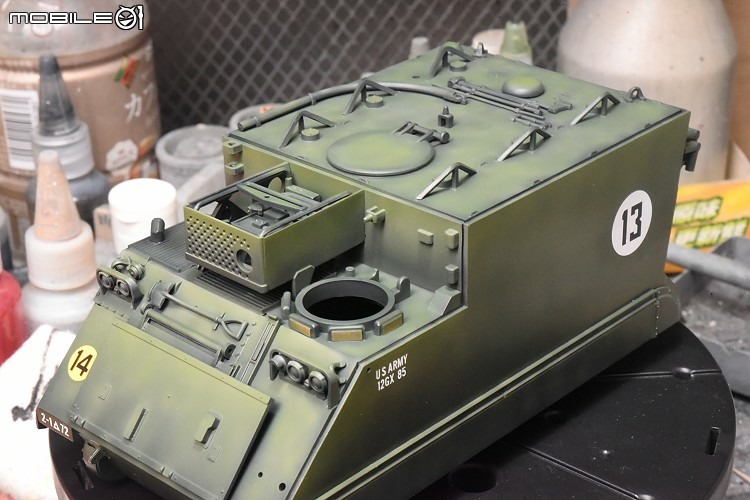 [模型製作記] M577 裝甲指揮車 1/35