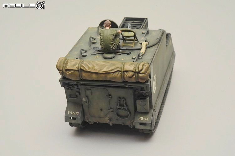 [模型製作記] M577 裝甲指揮車 1/35