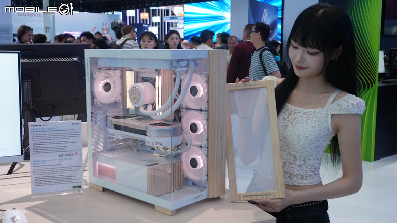 [COMPUTEX] 技嘉40週年INFINITY藍圖 (主機板、顯示卡、5K MINI LED、雕妹機、電競筆電)