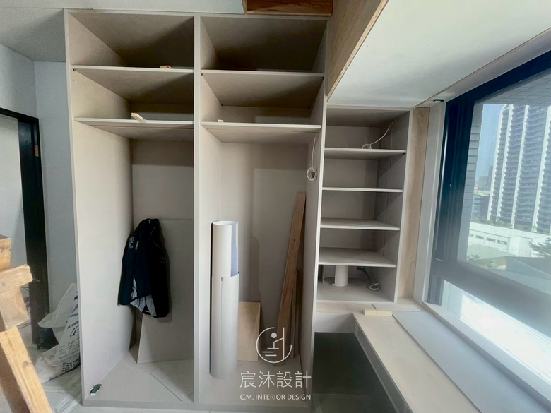 點我看大圖 【開箱】高端奶油住宅|17坪也能住出豪宅級質感|高雄室內設計