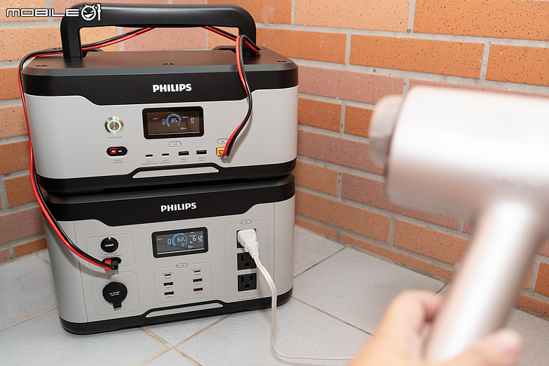 PHILIPS 1+n 儲能行動電源開箱實測｜1200W 大功率輸出，露營、外拍、居家備電都能彈性擴充
