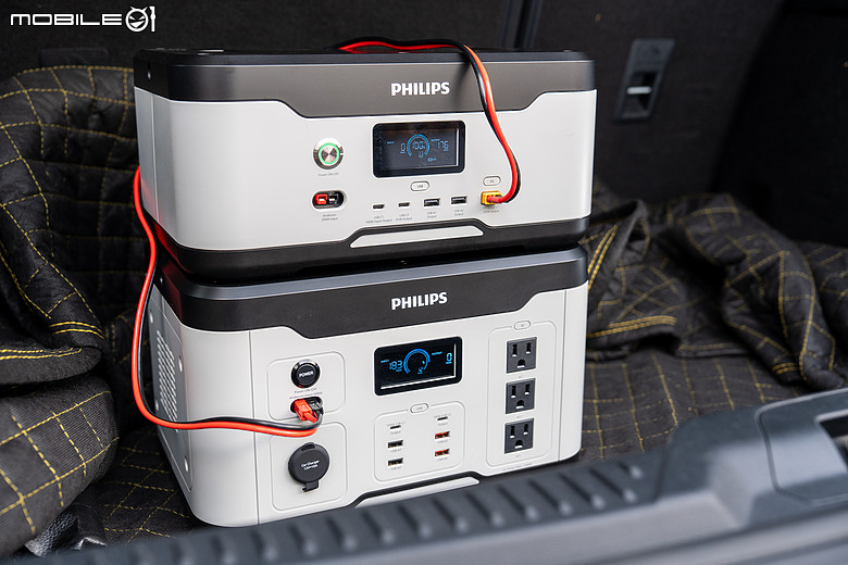 PHILIPS 1+n 儲能行動電源開箱實測｜1200W 大功率輸出，露營、外拍、居家備電都能彈性擴充
