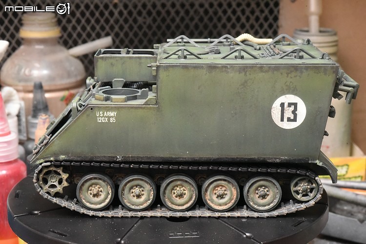 [模型製作記] M577 裝甲指揮車 1/35