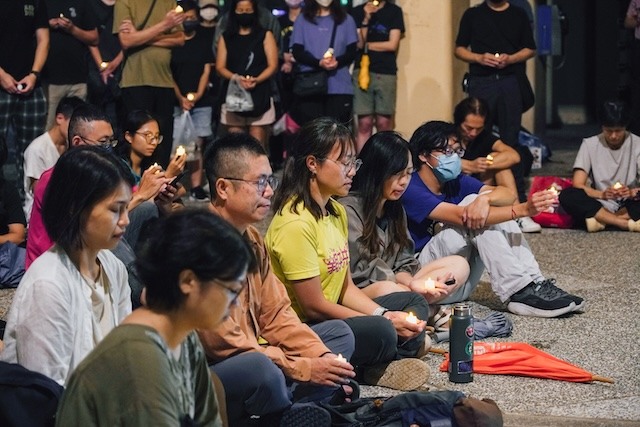 高雄公民團體記念六四 指中國侵害人權仍是進行式