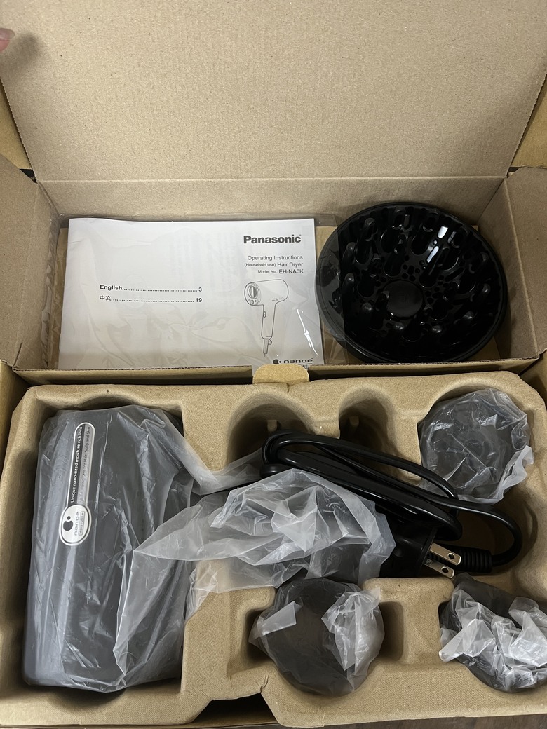 #開箱 終於入手近萬元吹風機！ Panasonic NA0K 遲來的開箱心得