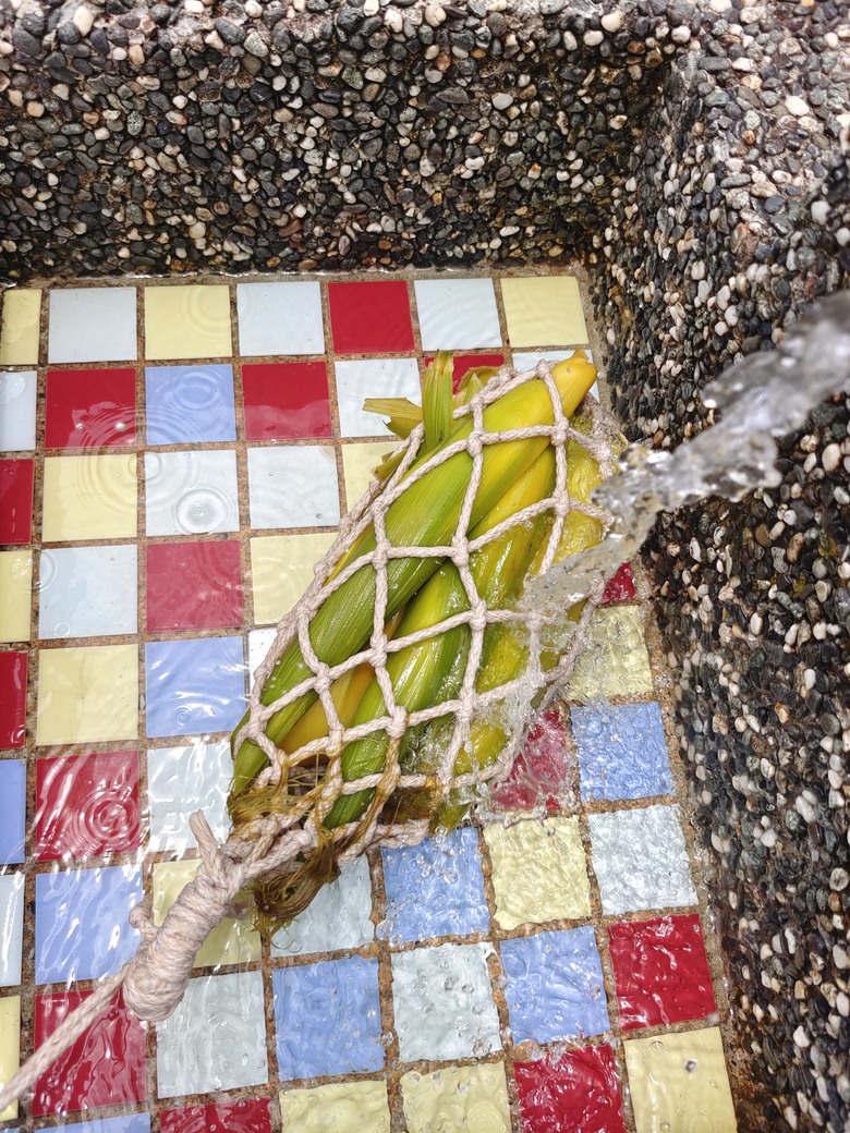 麻繩理工學院深入研究-小雲豹清水地熱麻袋與棉袋之煮食比較
