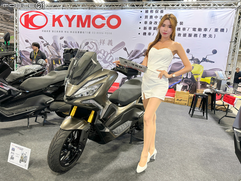 點我看大圖 滂沱大雨檔不住,2026 花博重型機車暨人身部品熱烈開展!