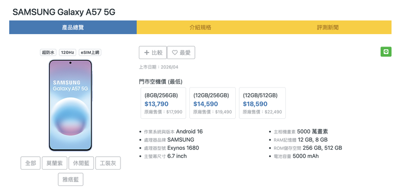 17~18K拍照機怎麼選