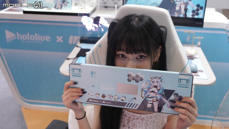 [COMPUTEX2026] 限量是殘酷的 IROCKS新品與 hololive聯名品上手玩