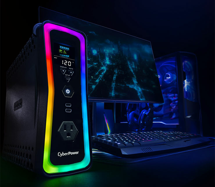 CyberPower GX150C2M 開箱：首款內建 RGB 燈效的「電競風 UPS」，守護遊戲玩家的頂規硬體！